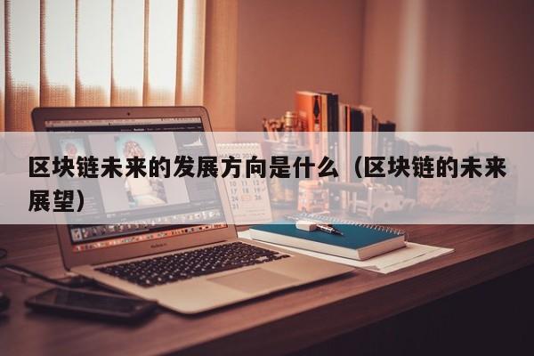区块链未来(区块链的概念)